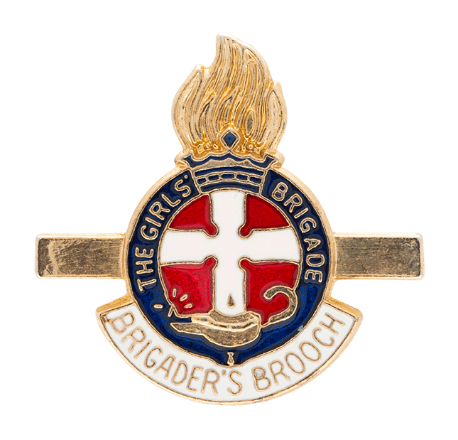 Brigaders brooch