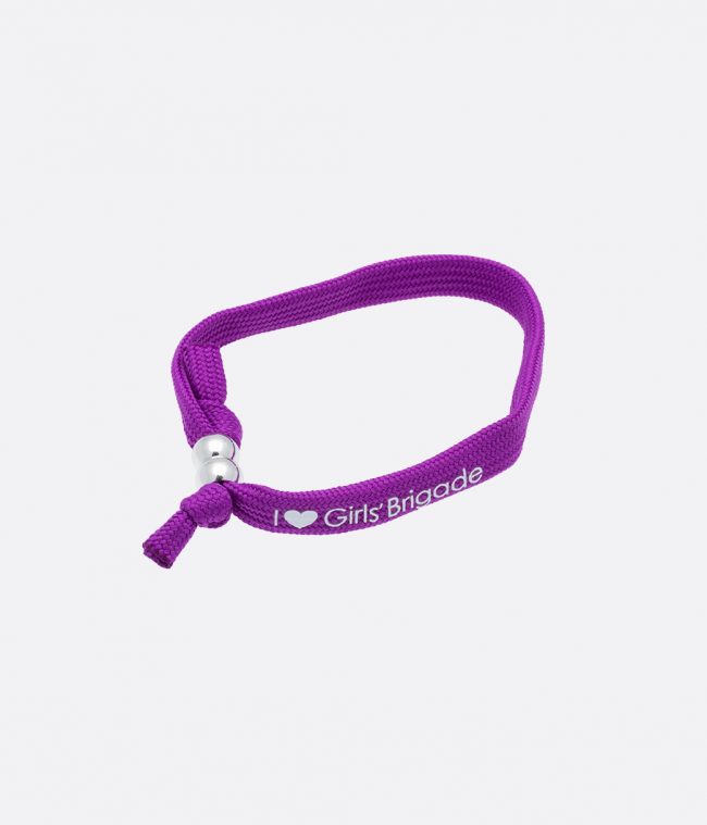 purple wristband