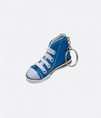 sneakers blue keyring