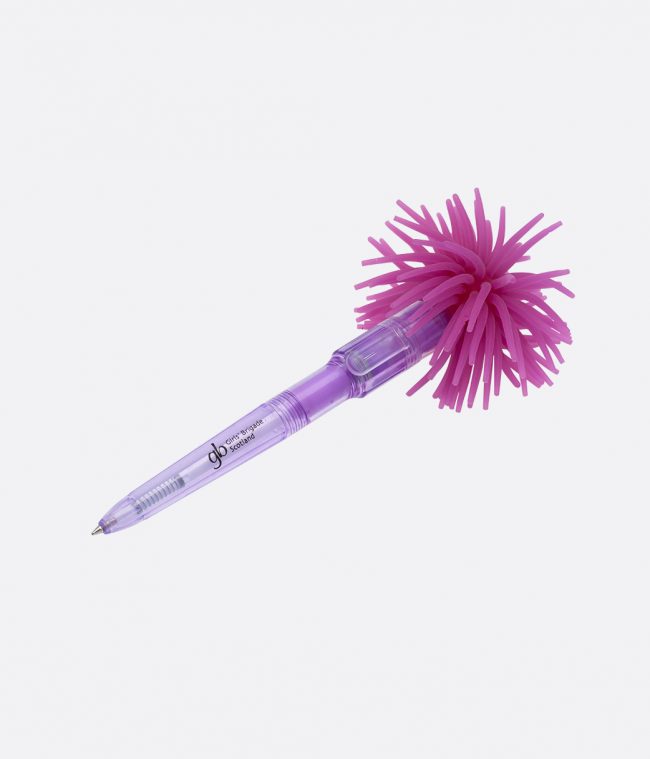 crazy hair light pen purple